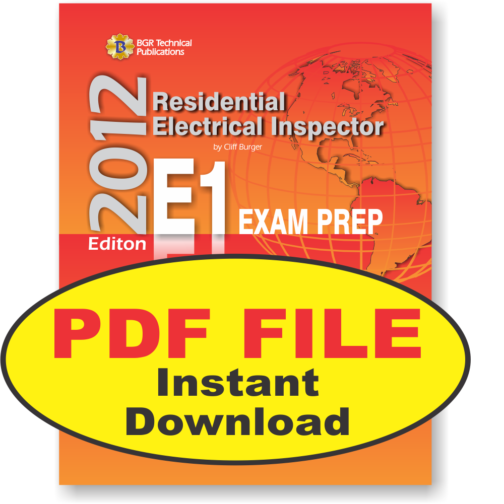 2012 Residential Electrical Inspector PDF