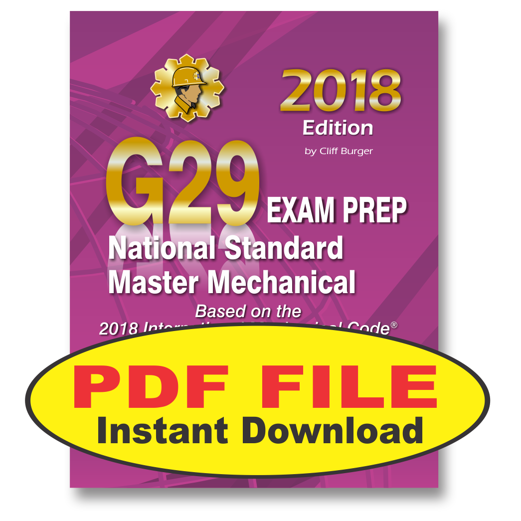G29 National Standard Master Mechanical Questions Workbook PDF