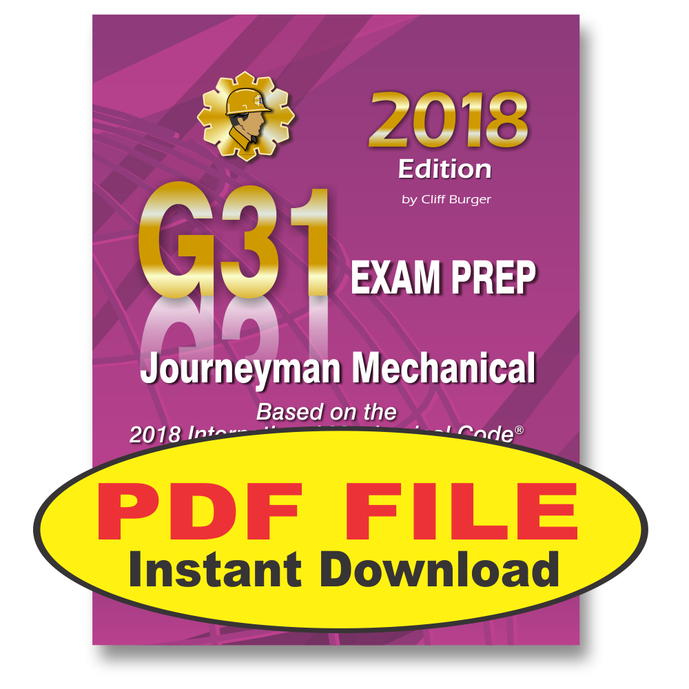 G31 Journeyman Mechanical Exam 2018 PDF Version