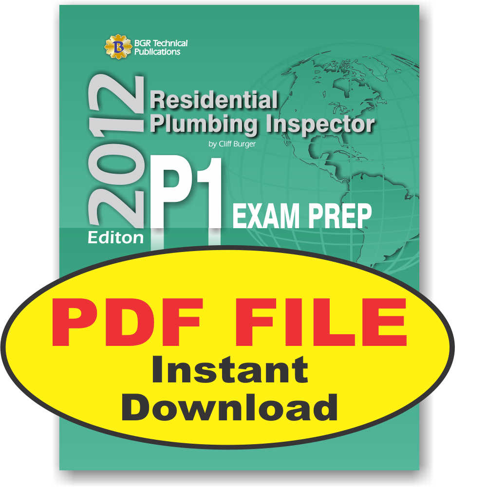 2012 Residential Plumbing Inspector PDF