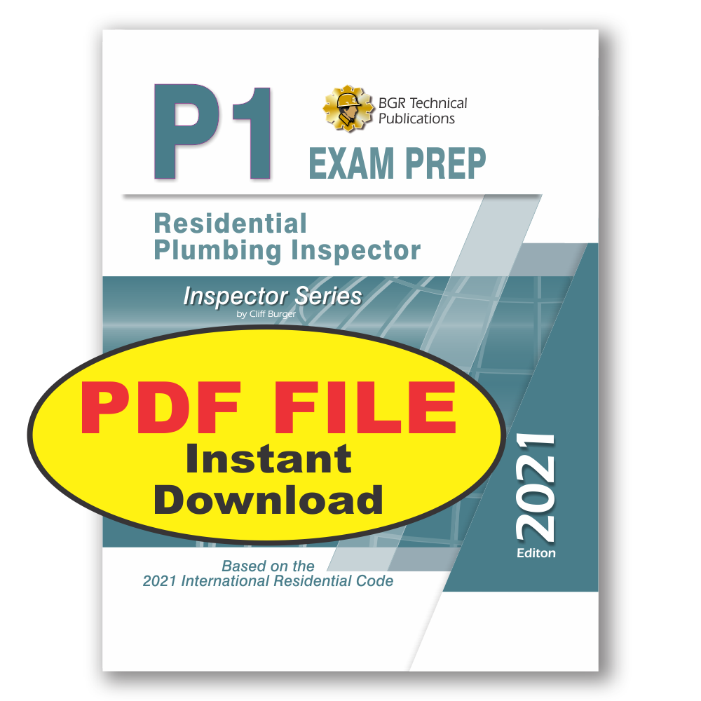 2021 Residential Plumbing Inspector PDF