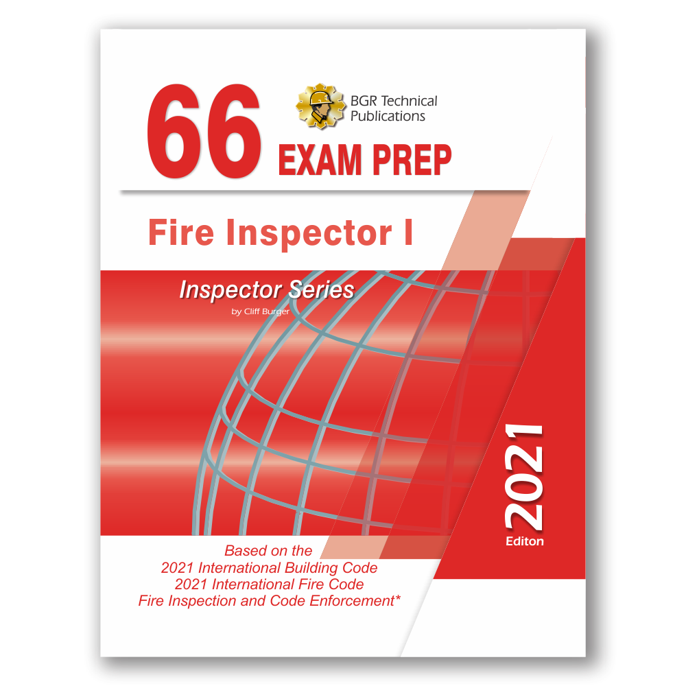 66 Fire Inspector I Exam Prep 2021