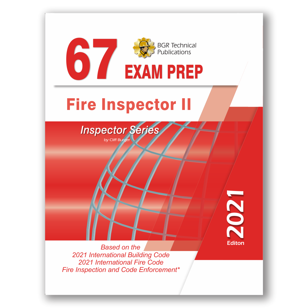 67 Fire Inspector II Exam Prep 2021