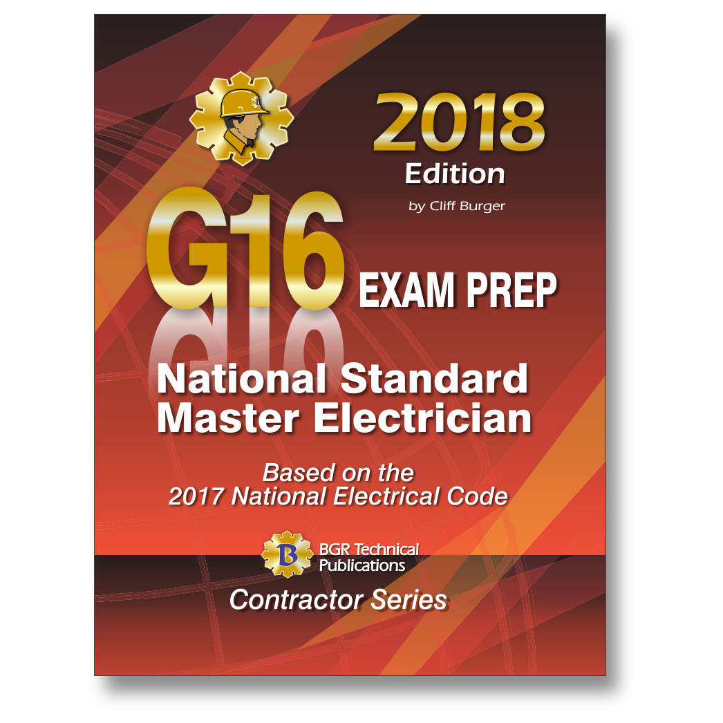 G16 National Standard Master Electrician Workbook ICC Exam 2018