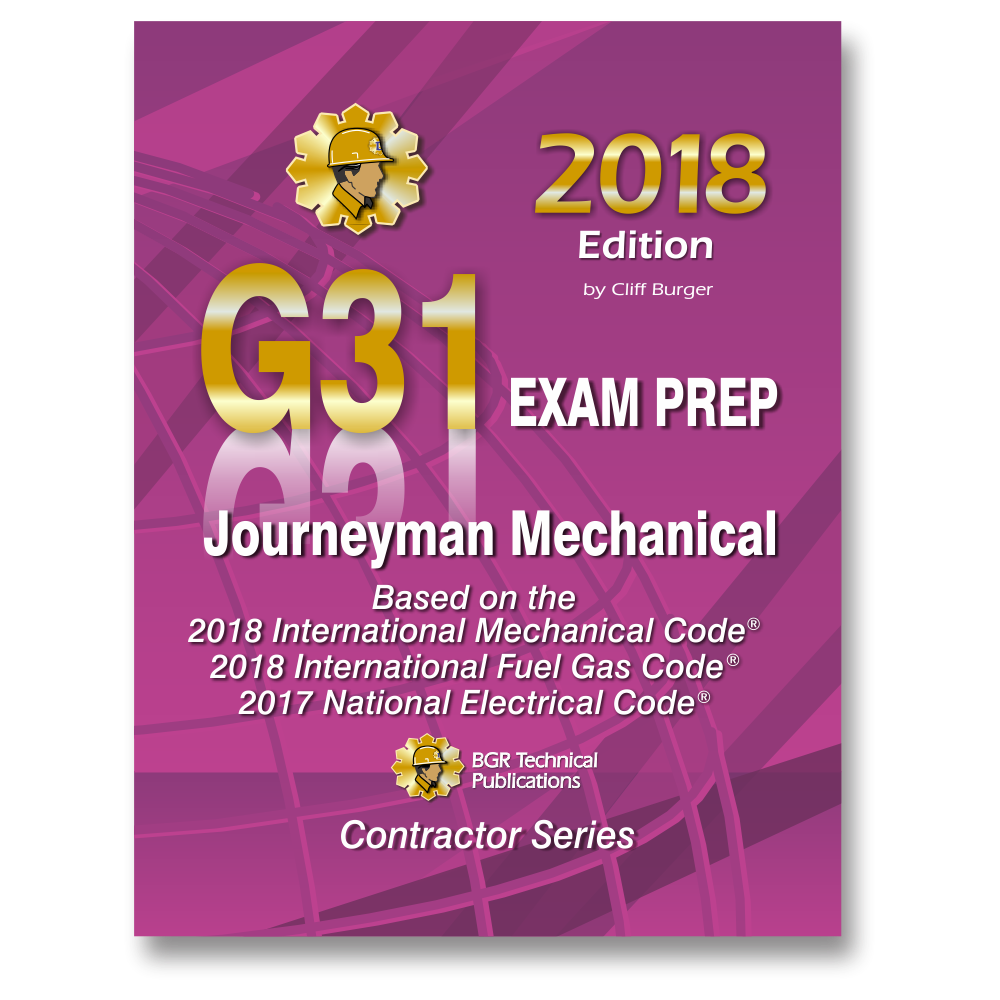 G31 Journeyman Mechanical Exam Prep 2018
